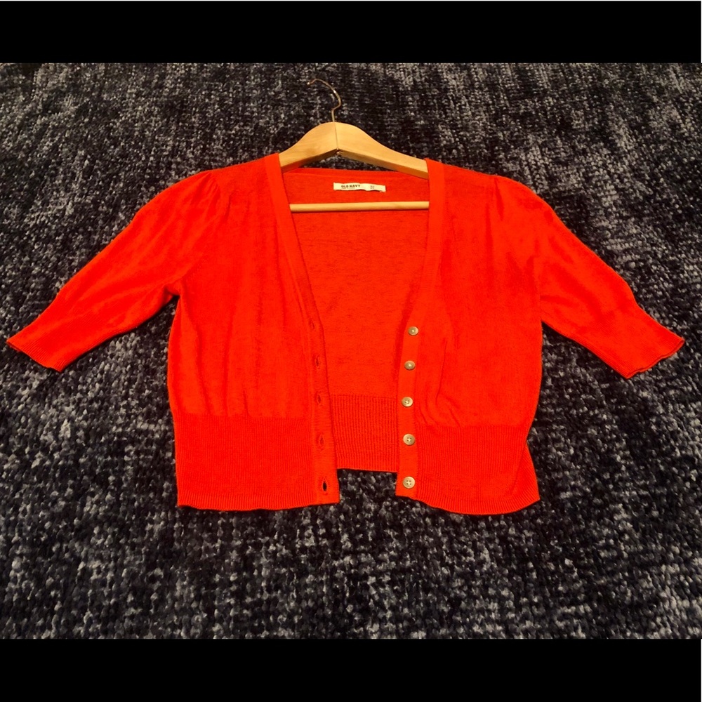 Old Navy Bolero Cropped Cardigan